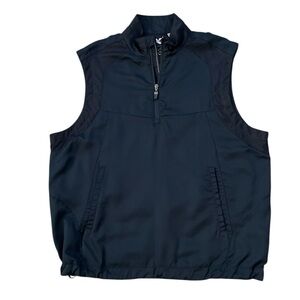 Callaway Golf Series Men’s Black Quarter Zip Golf Vest Size Large NWOT‎